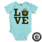 Smokey Bear Love Infant Onesie