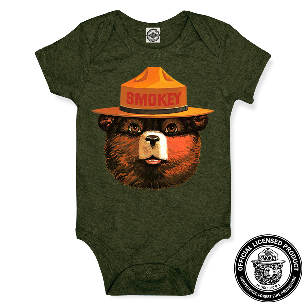 Multicolor Smokey Bear Infant Onesie