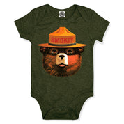 Multicolor Smokey Bear Infant Onesie