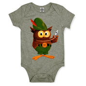 Multicolor Woodsy Owl Infant Onesie