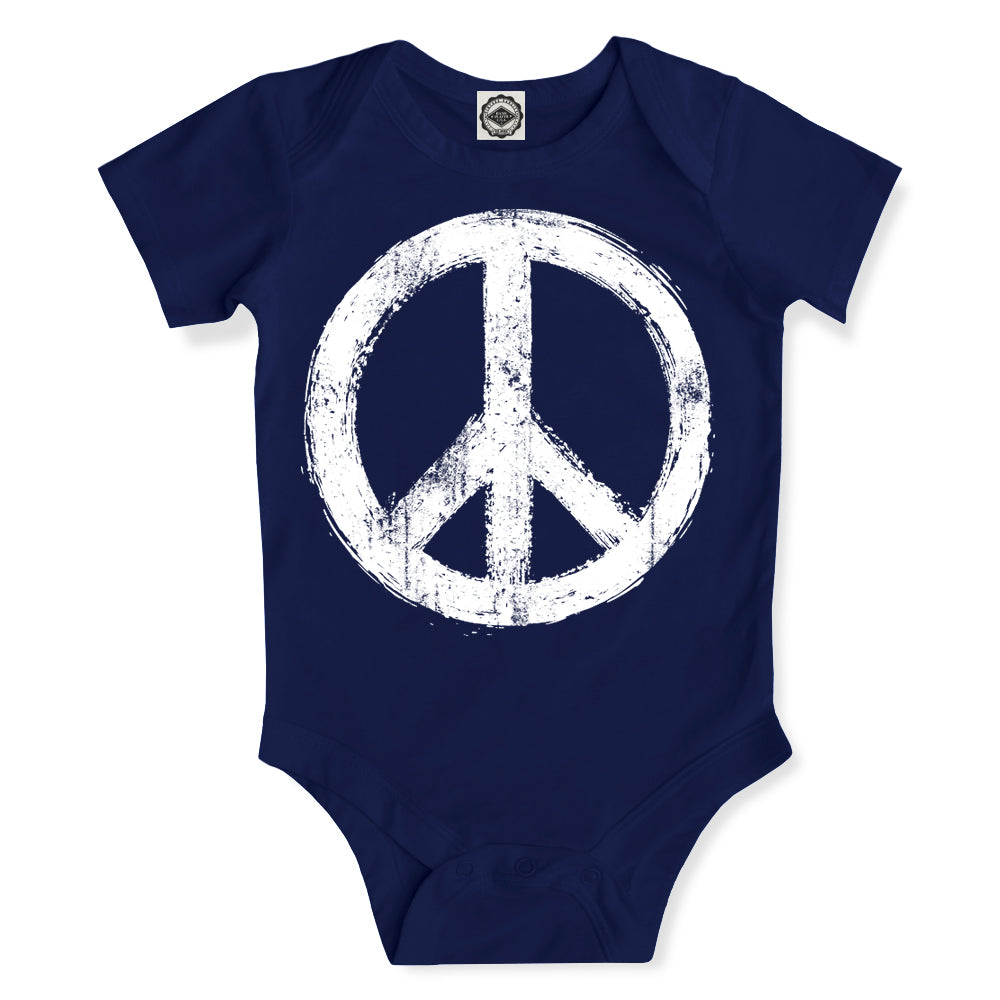 Peace Sign Infant Onesie