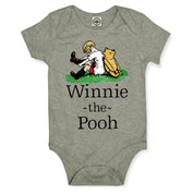 Winnie-The-Pooh & Christopher Robin Infant Onesie