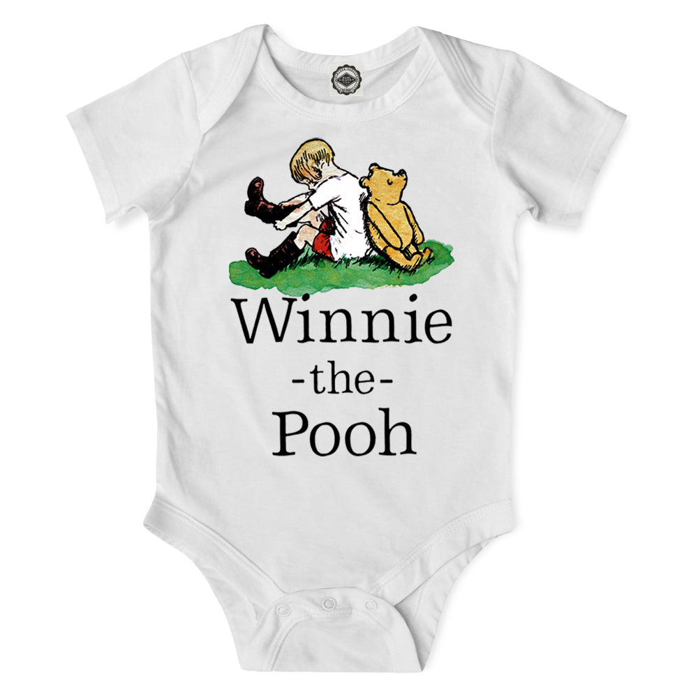 Winnie-The-Pooh & Christopher Robin Infant Onesie