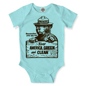 Smokey Bear "Keep America Clean & Green" Infant Onesie