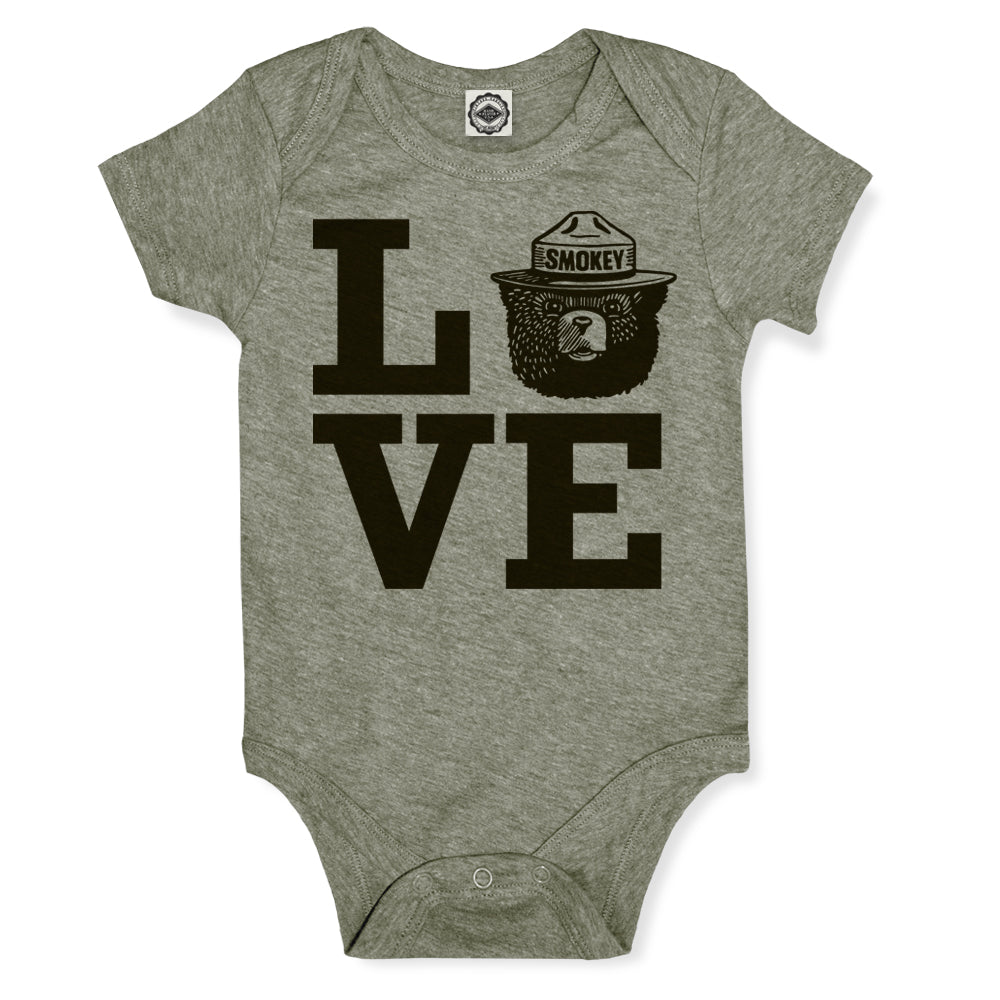 Smokey Bear Love Infant Onesie