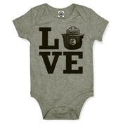 Smokey Bear Love Infant Onesie