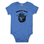 Smokey Bear "Smokey Says" Infant Onesie