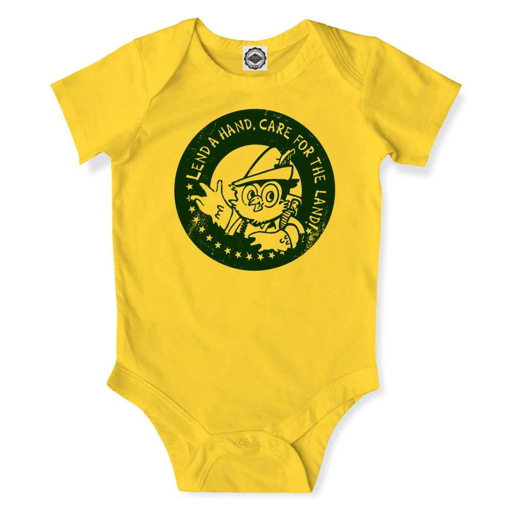 Woodsy Owl "Lend A Hand" Infant Onesie