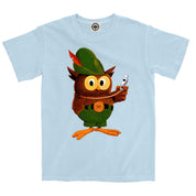 Multicolor Woodsy Owl Men's Pigment Dyed Tee