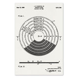 Vinyl Record Patent Screen Print