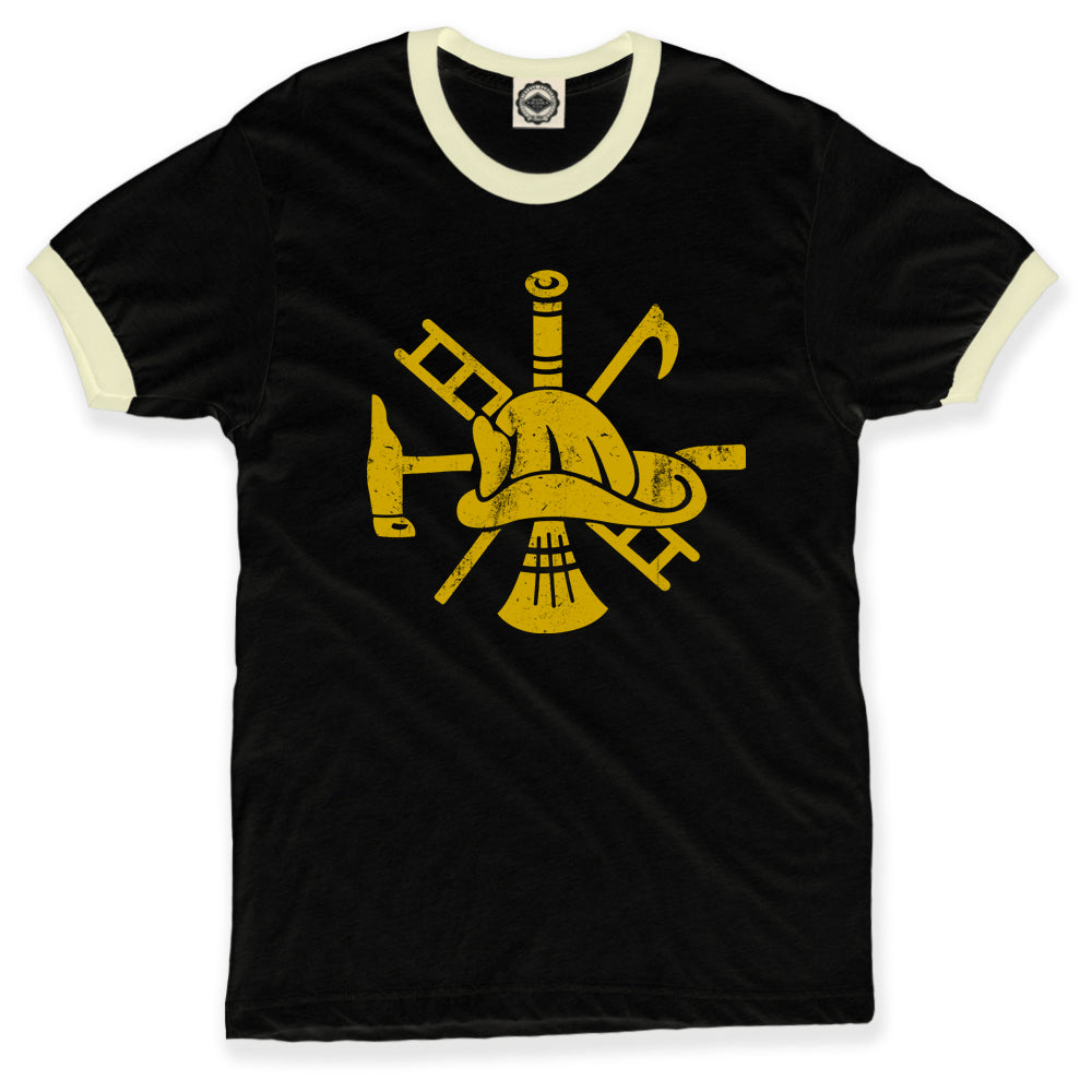 Fire Brigade Unisex Ringer Tee