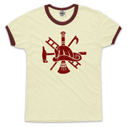 Fire Brigade Unisex Ringer Tee