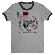 NASA Project Mercury/Freedom 7 Capsule Unisex Ringer Tee