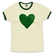 Vintage Heart Unisex Ringer Tee