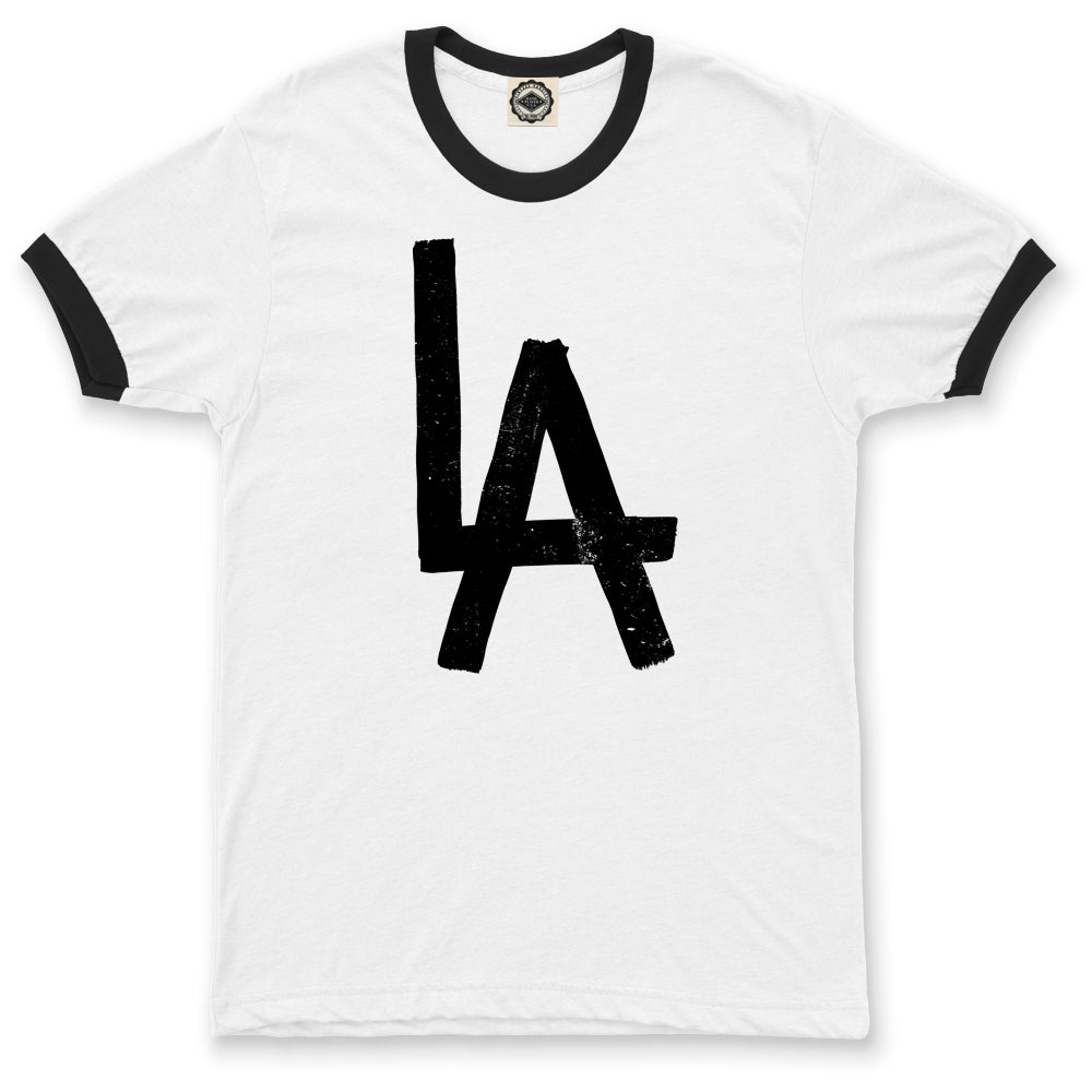 Brush LA (Los Angeles) Unisex Ringer Tee