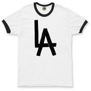 Brush LA (Los Angeles) Unisex Ringer Tee