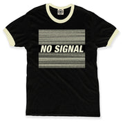 TV "No Signal" Unisex Ringer Tee