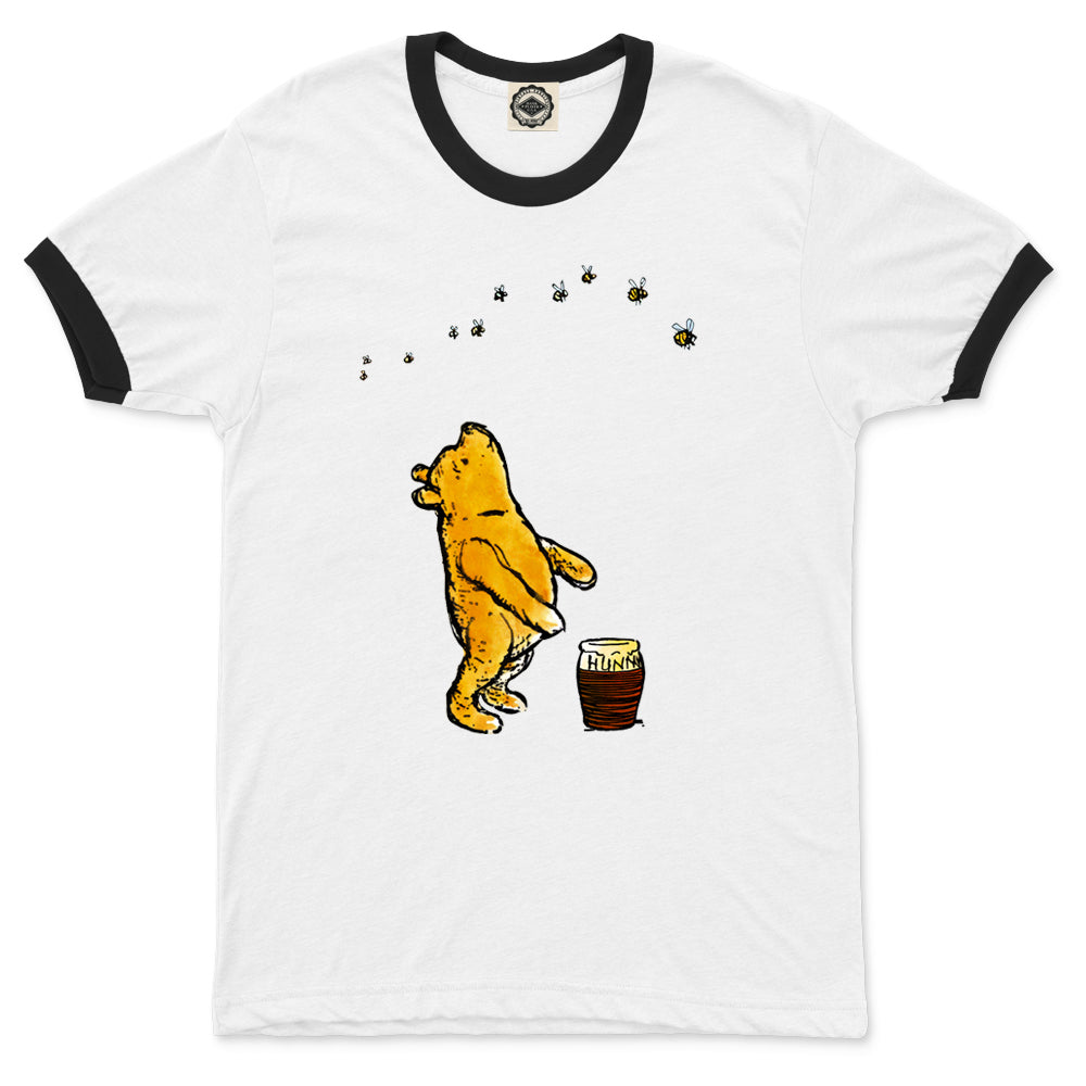 Winnie-The-Pooh "Hunny" Unisex Ringer Tee