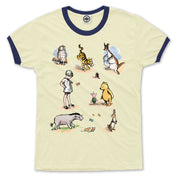 The Hundred Acre Crew Unisex Ringer Tee
