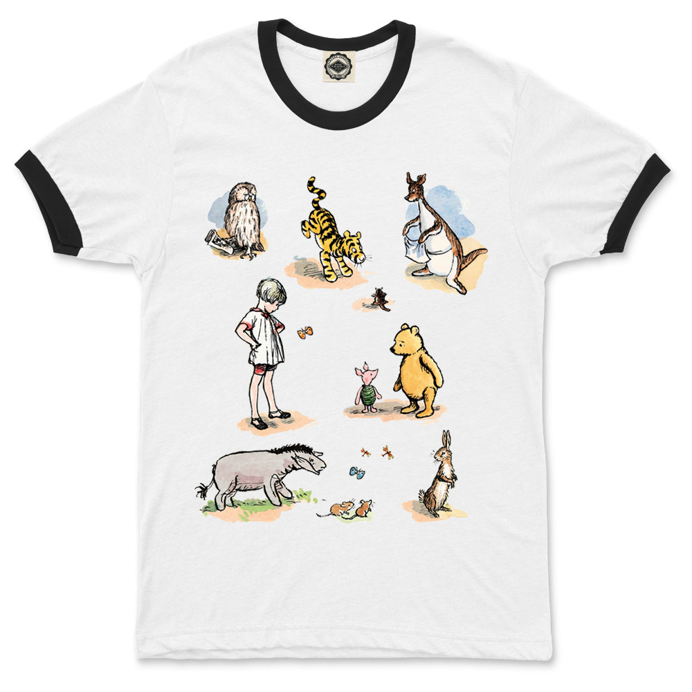 The Hundred Acre Crew Unisex Ringer Tee