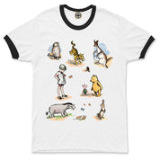 The Hundred Acre Crew Unisex Ringer Tee