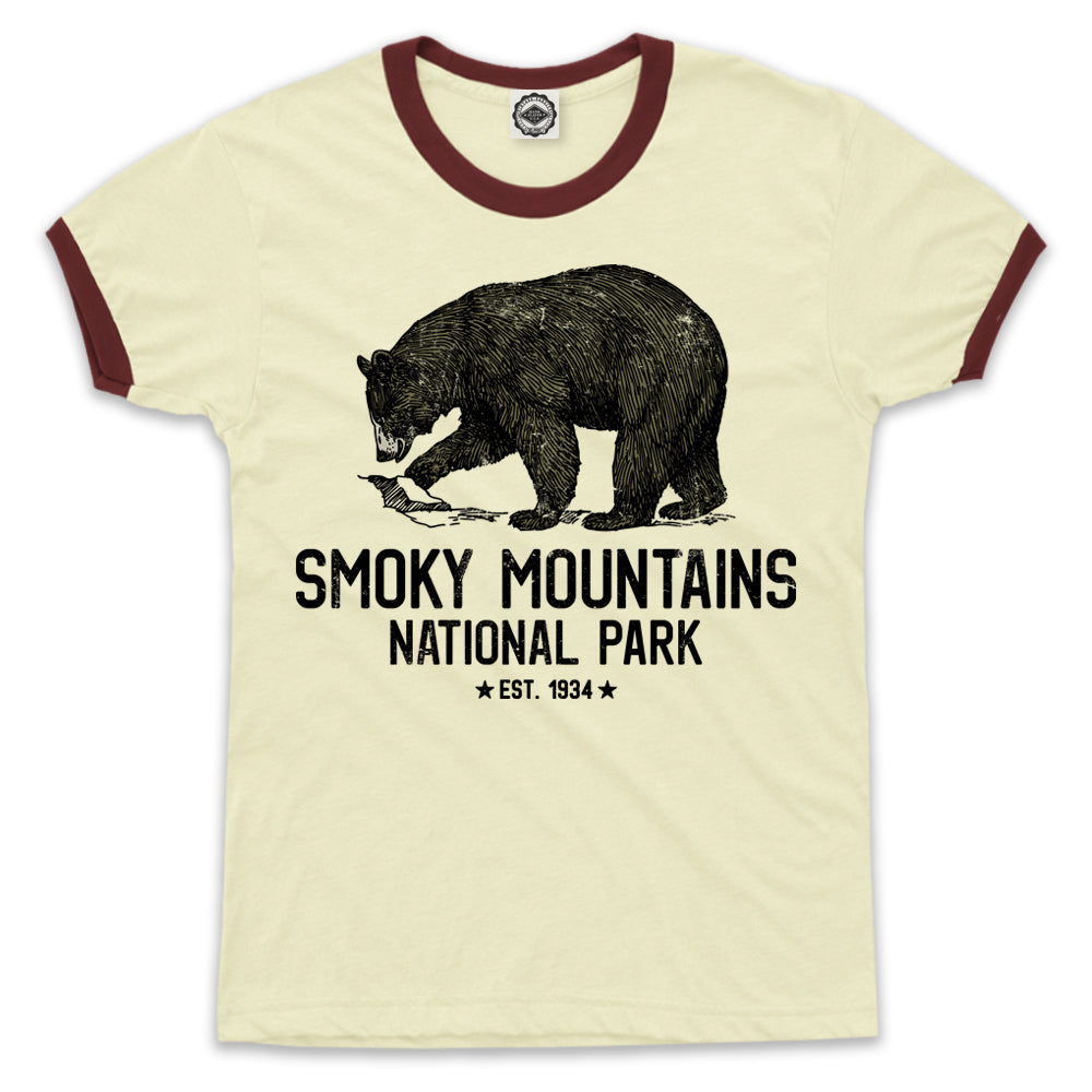 Smoky Mountains National Park 1934 Men's Ringer Tee