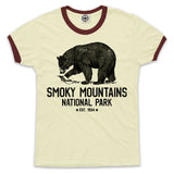 Smoky Mountains National Park 1934 Unisex Ringer Tee