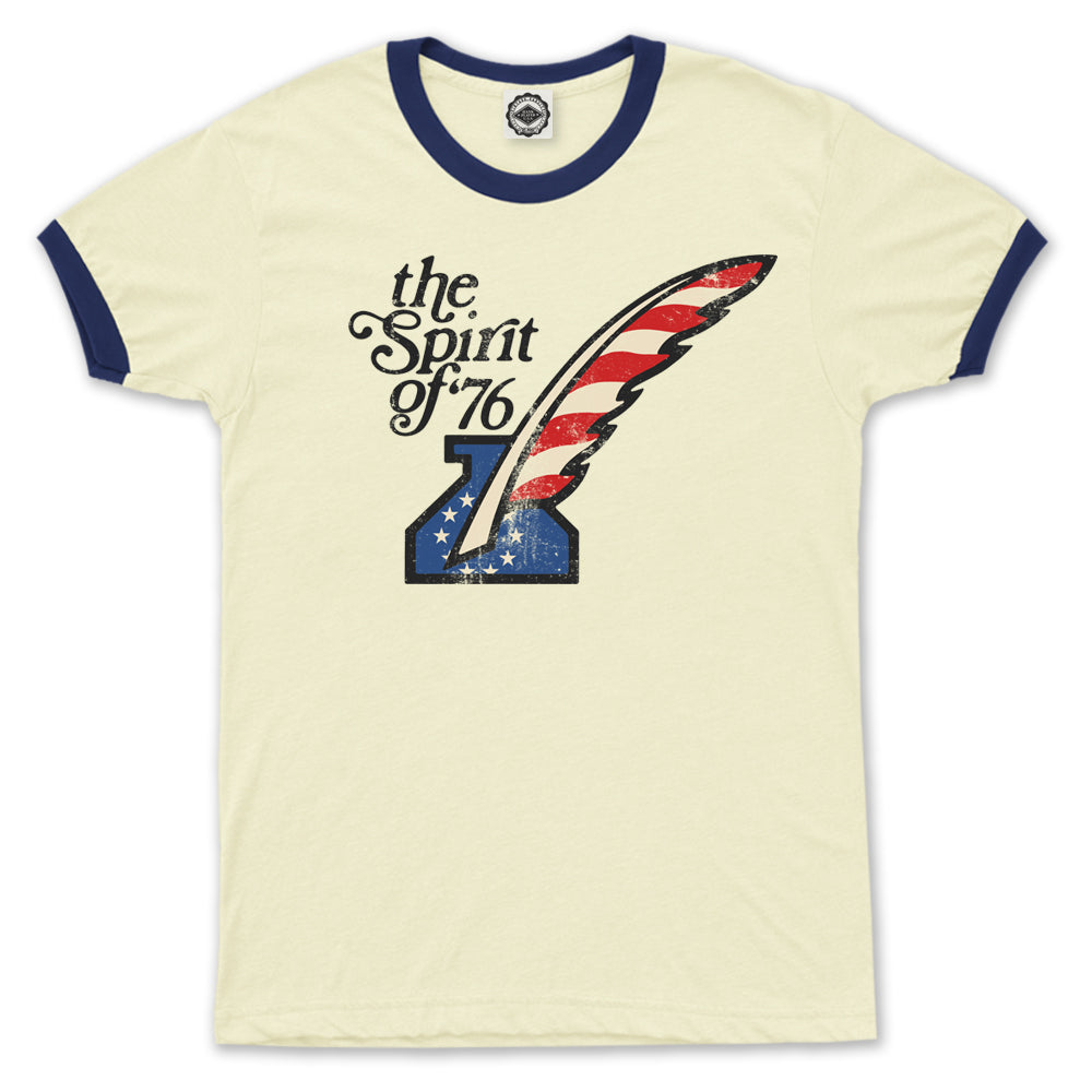 Spirit Of '76 (Bicentennial) Unisex Ringer Tee