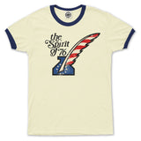 Spirit Of '76 (Bicentennial) Unisex Ringer Tee