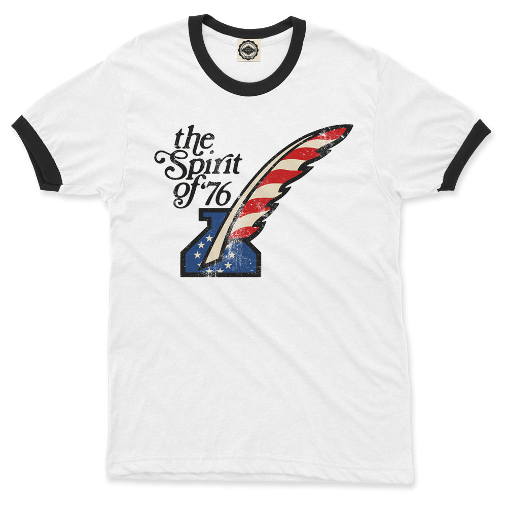 Spirit Of '76 (Bicentennial) Unisex Ringer Tee