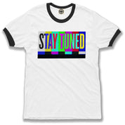 TV "Stay Tuned" Unisex Ringer Tee