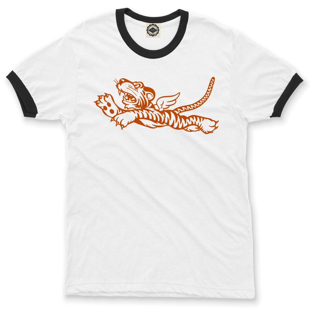 Flying Tigers Unisex Ringer Tee