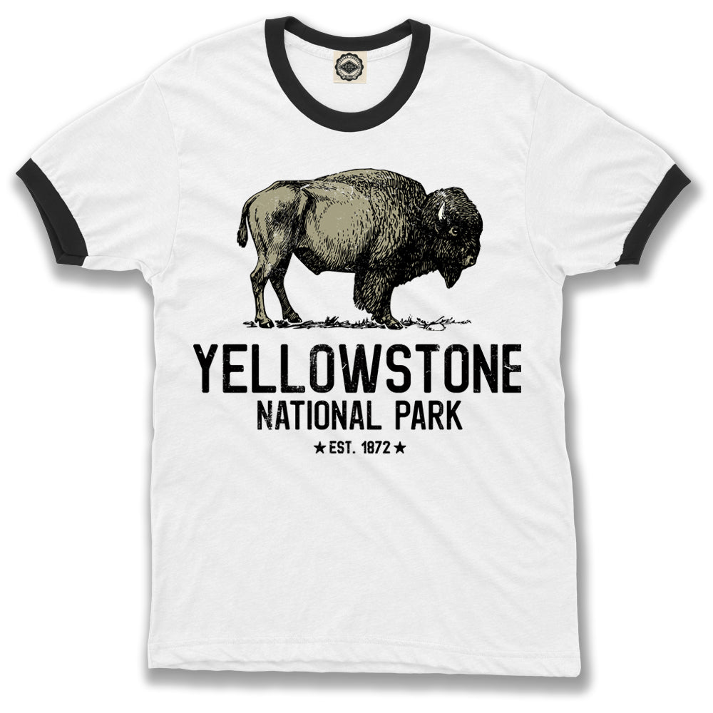 Yellowstone National Park 1872 Men's Ringer Tee