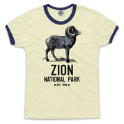 Zion National Park 1919 Men's Ringer Tee