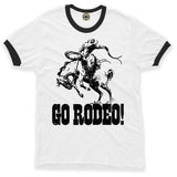 Go Rodeo Unisex Ringer Tee