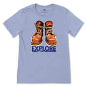 RTW Explore Hiking Boots Unisex Tee