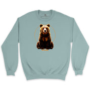 No Poking Bear Unisex Crew Sweatshirt