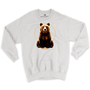 No Poking Bear Unisex Crew Sweatshirt