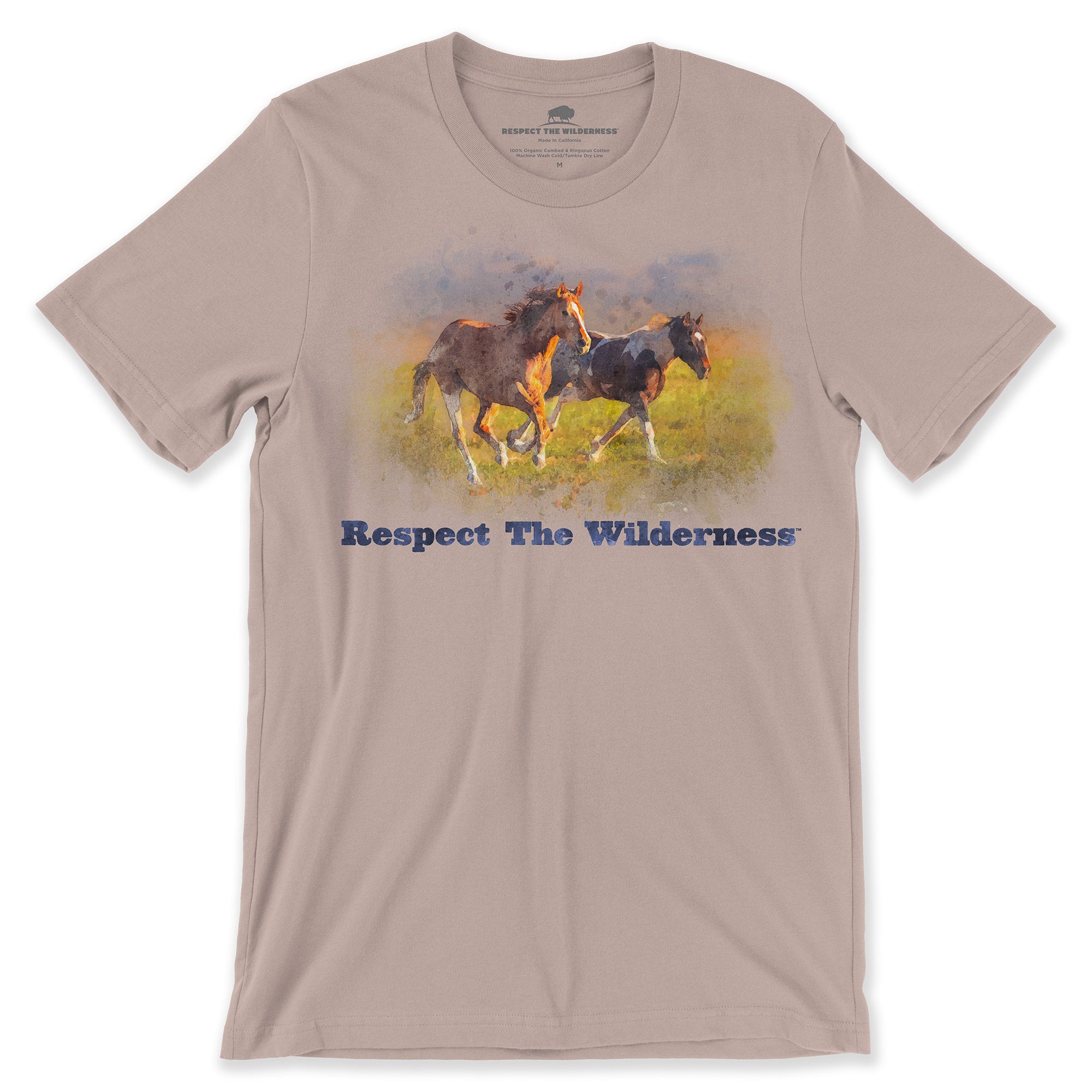 RTW Watercolor Wild Horses Unisex Tee