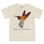 Respect The Wilderness Hummingbird Men's Pigment Dyed Tee