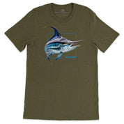 No Fishing Blue Marlin Unisex Tee