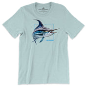 No Fishing Blue Marlin Unisex Tee