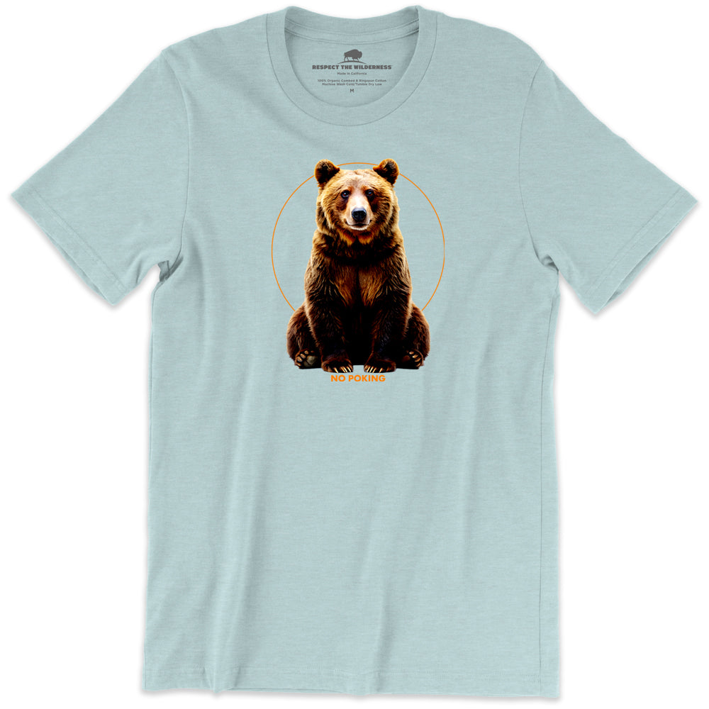 No Poking Bear Unisex Tee