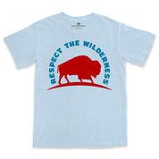 Respect The Wilderness Logo Men's Pigment Dyed Tee