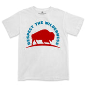 Respect The Wilderness Logo Men's Pigment Dyed Tee