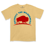 Respect The Wilderness Logo Unisex Pigment Dyed Tee