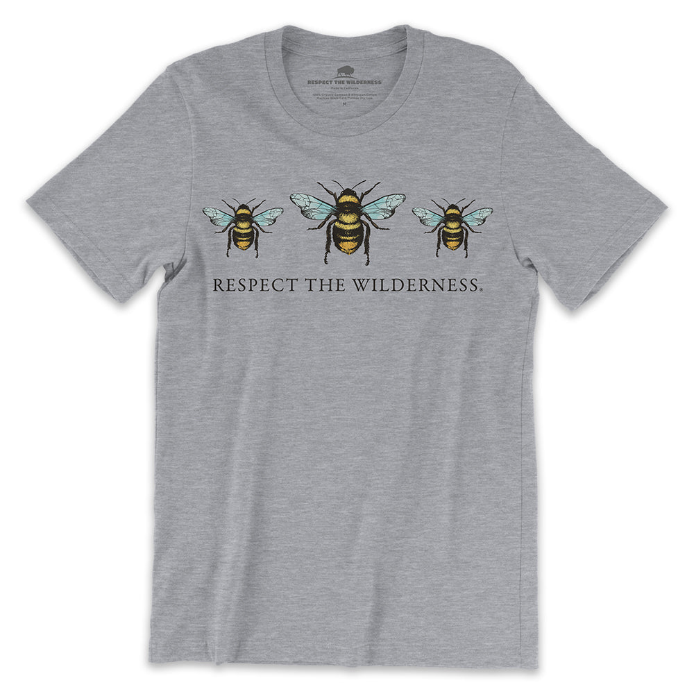 Respect The Wilderness Bees Unisex Tee