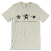 Respect The Wilderness Bees Unisex Tee