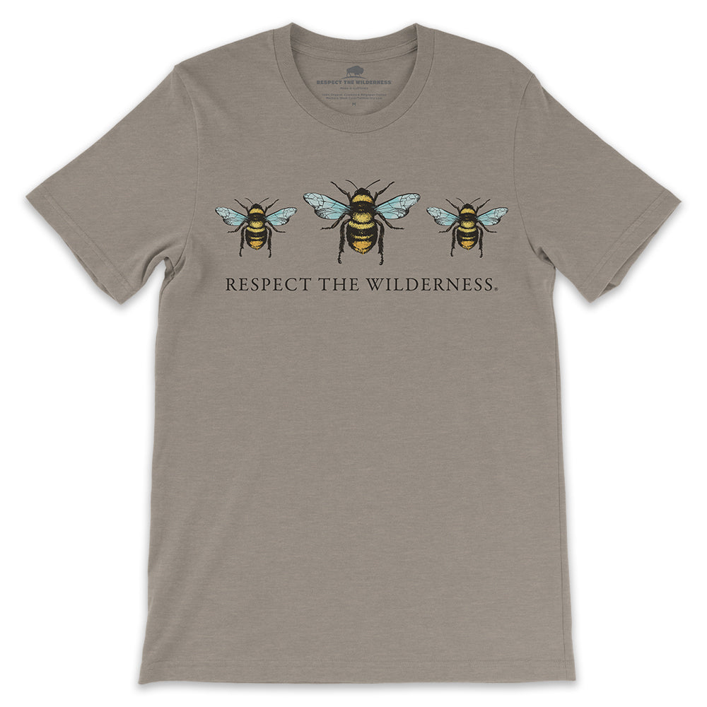 Respect The Wilderness Bees Unisex Tee