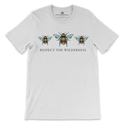 Respect The Wilderness Bees Unisex Tee